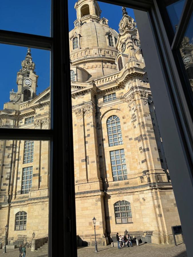Gemuetliches Apartment Mit Blick Zur Frauenkirche Dresden Exteriör bild